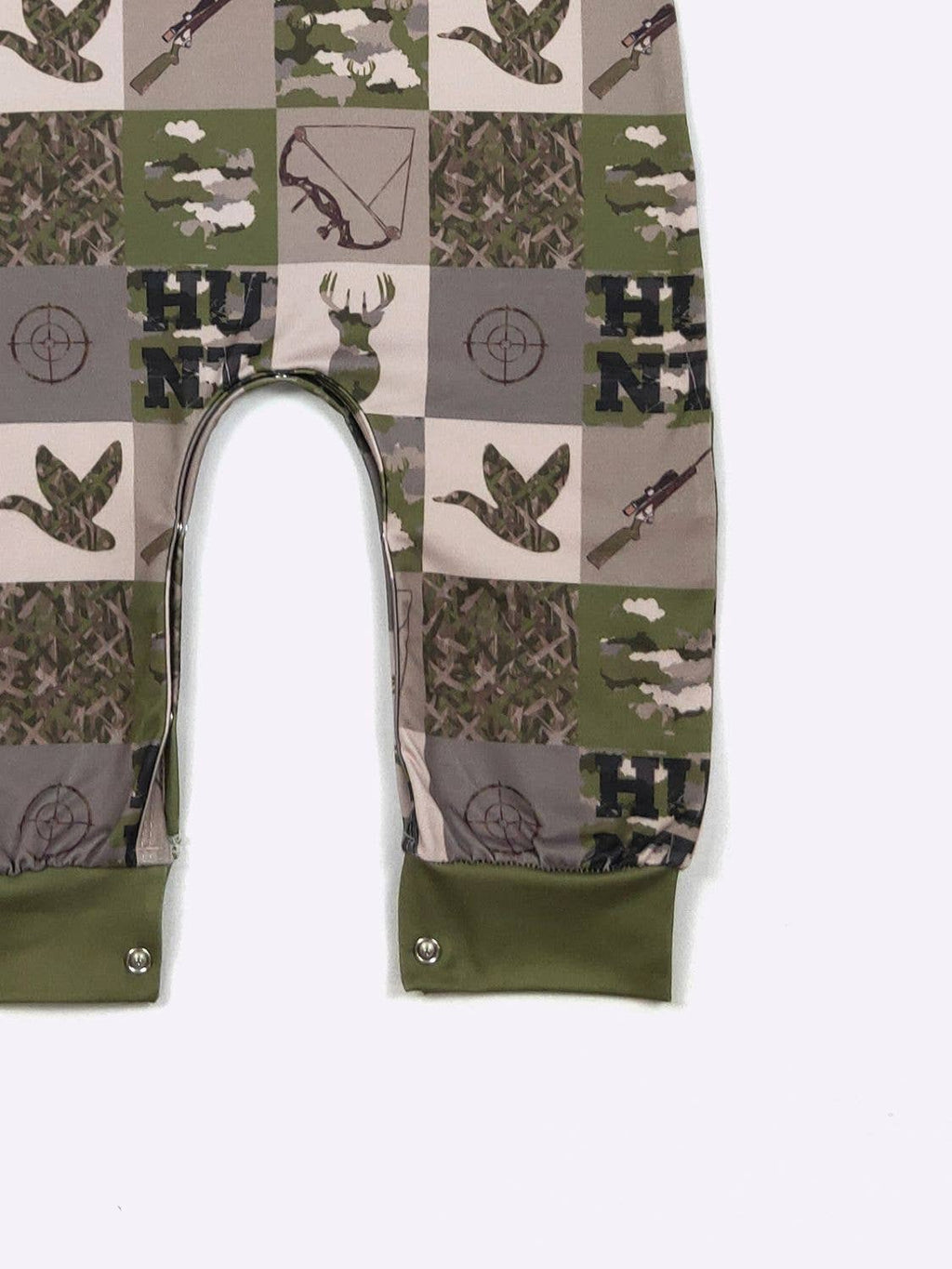 Hunt Patchwork Boy Romper