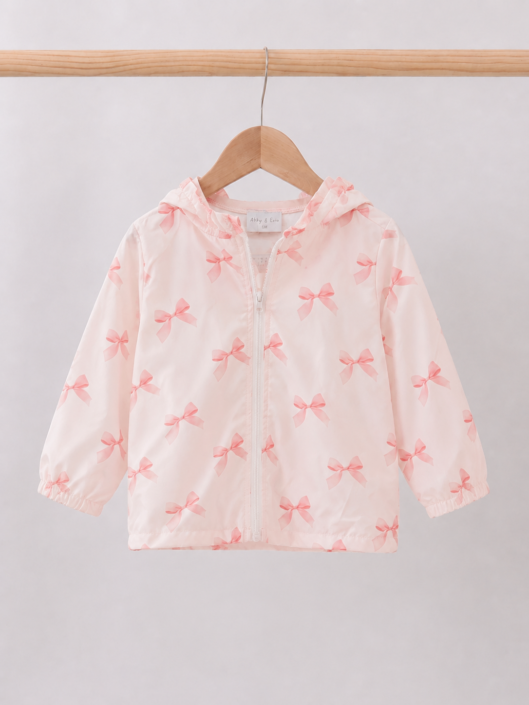 Pink Bow Rain Jacket