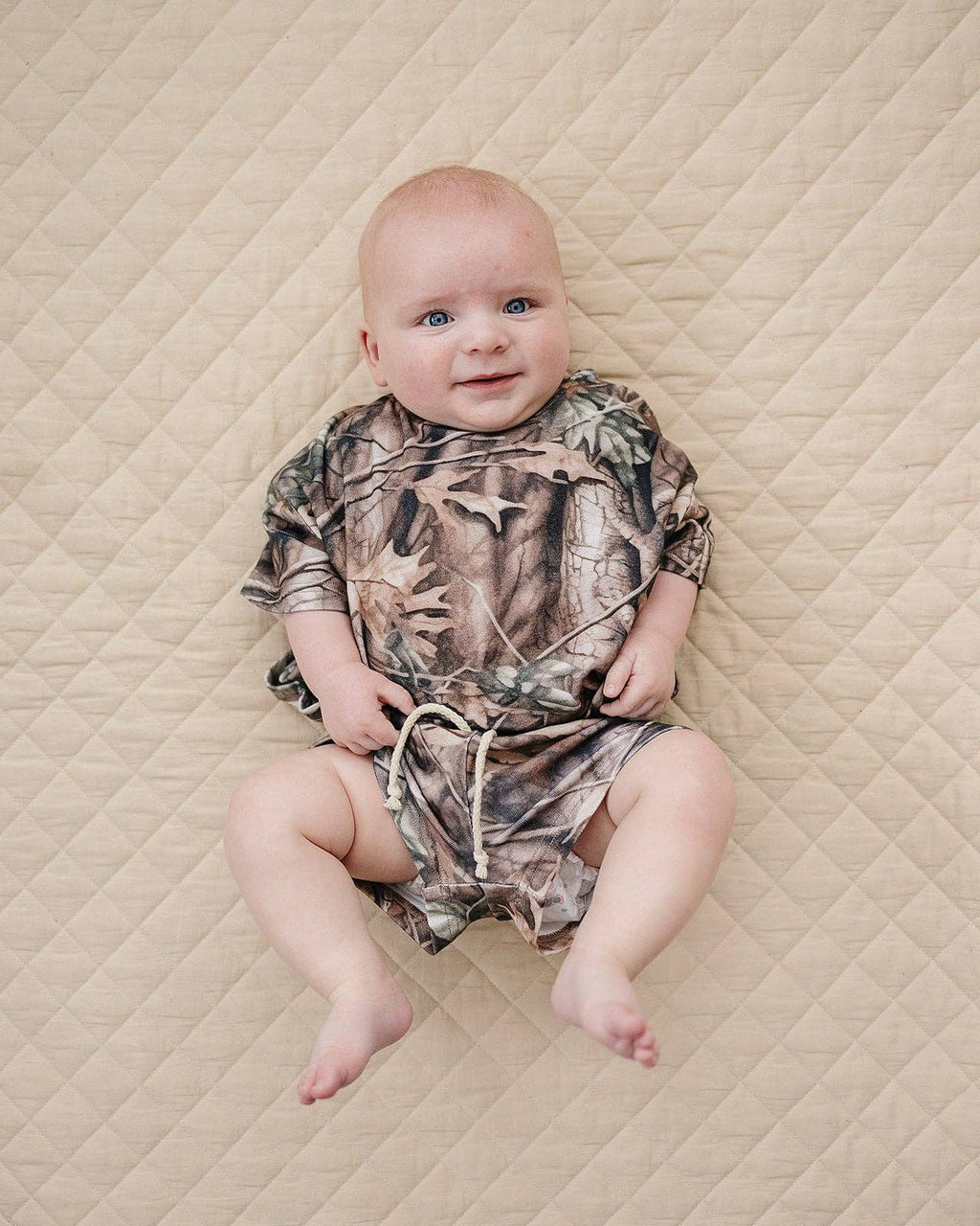 Shorts Set | Brown Camo
