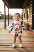 XCH0014-5H COME ON Barbie LET'S GO PARTY  baby onesie