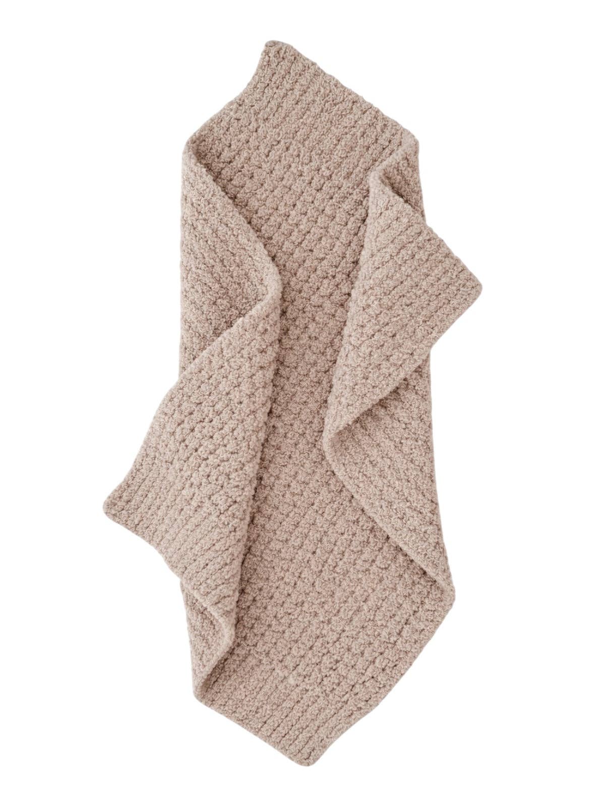 Waffle Mini Blanket, Desert Tan
