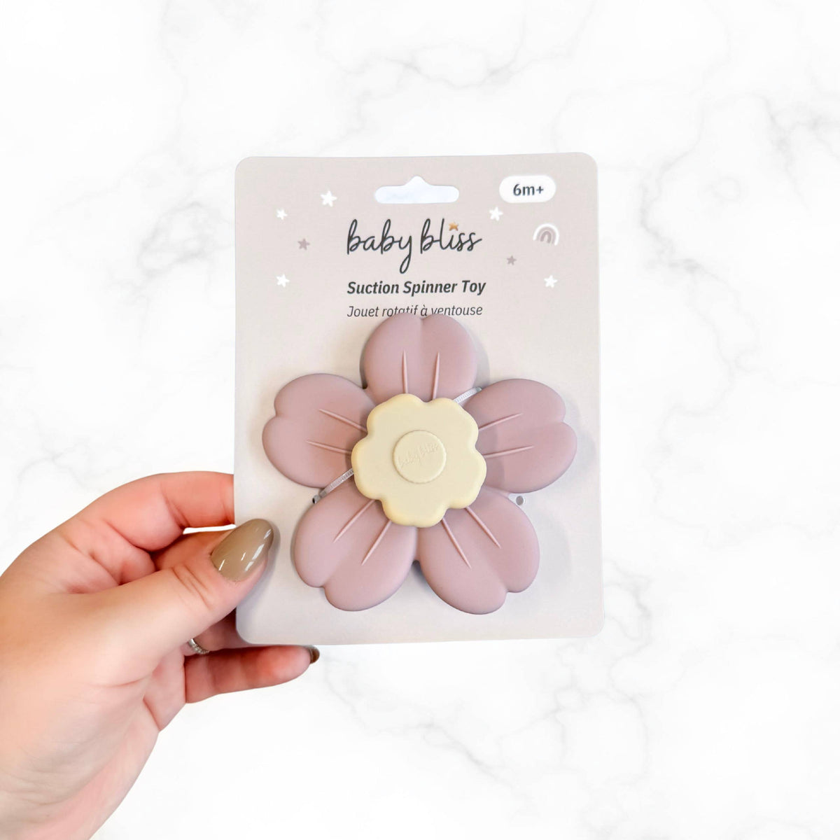Flower Suction Spinner Toy