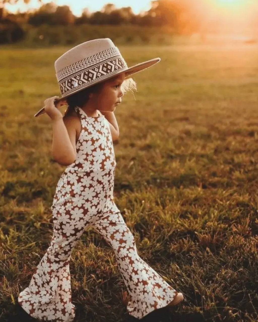 Autumn Bell bottom Jumpsuit