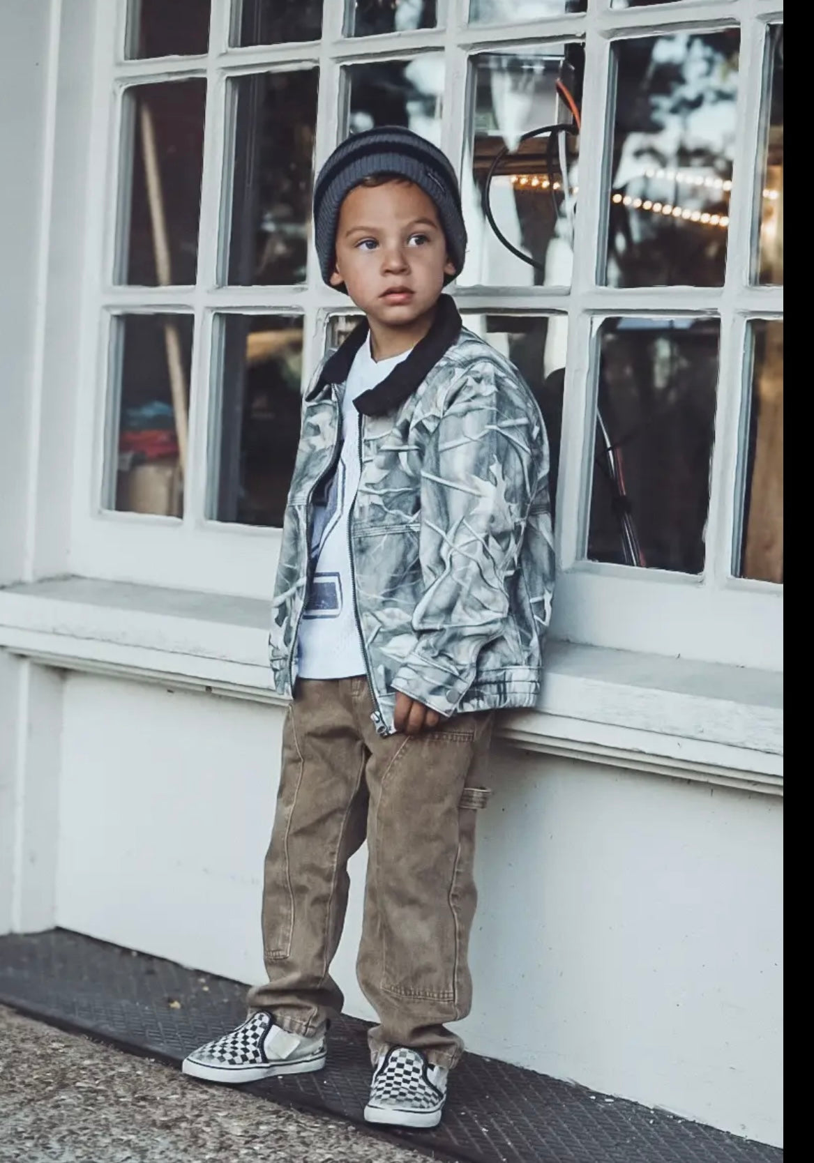 Camo Denim Jacket
