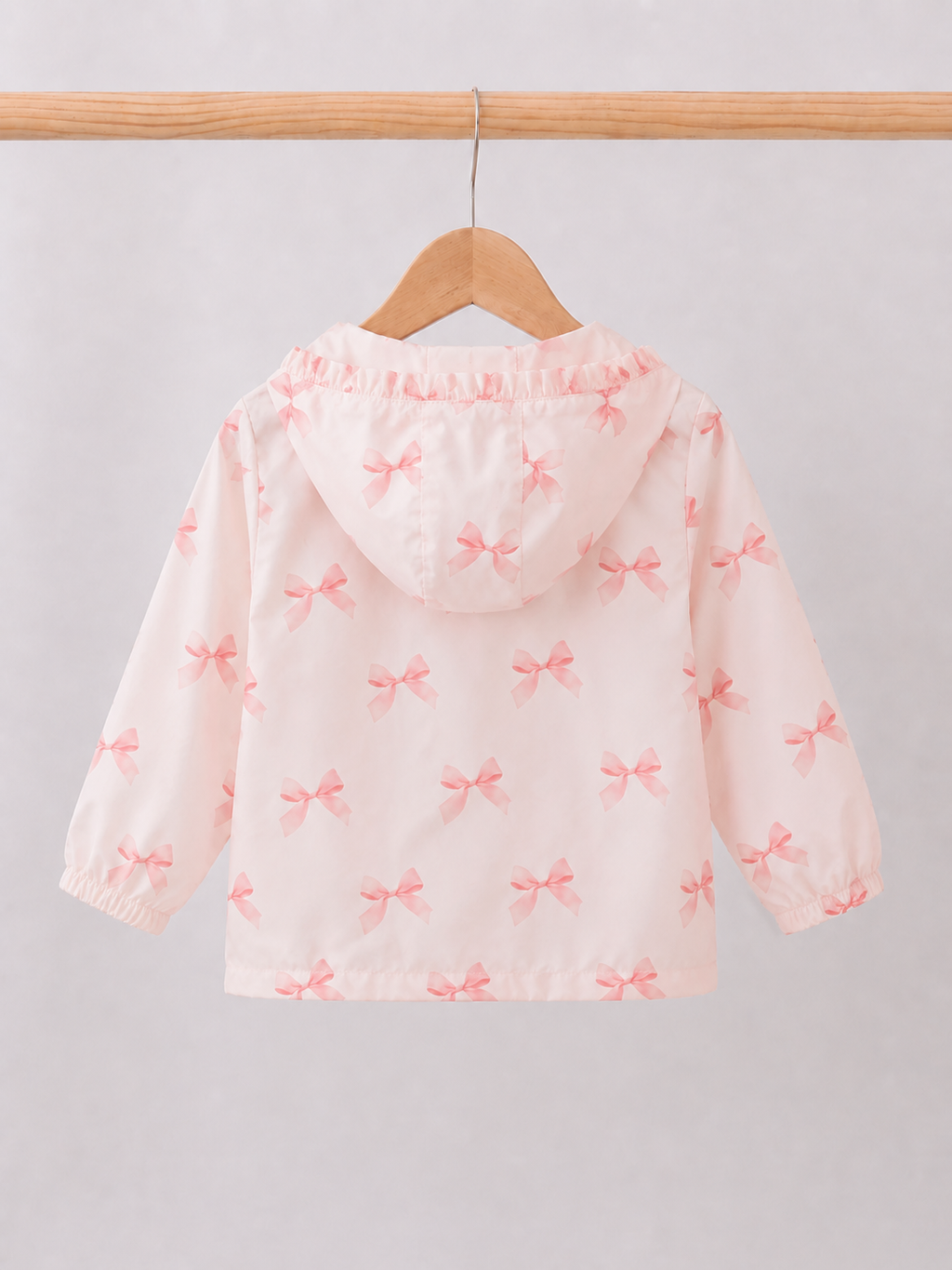 Pink Bow Rain Jacket
