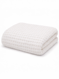 Waffle Blanket, White