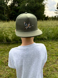 Olive Mallard Kids Rope Hat