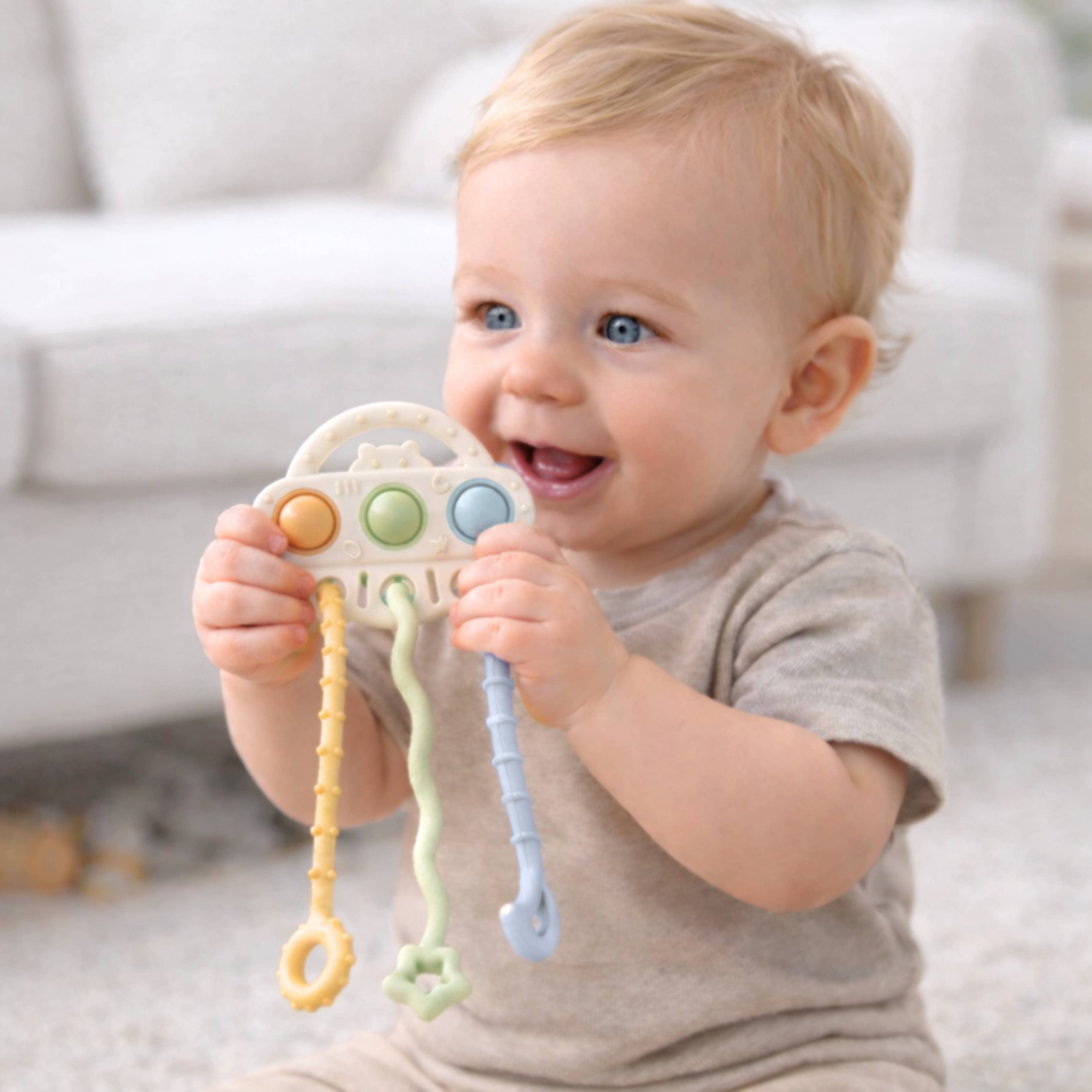 Sensory Pull String Toy