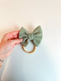 Sage Bullet Bow + NYLON 