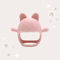 Cat Teething Mitt - Dusty Pink